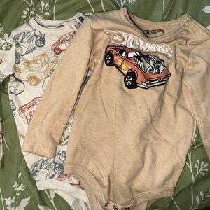 Hot Wheels Baby Bodysuit Set